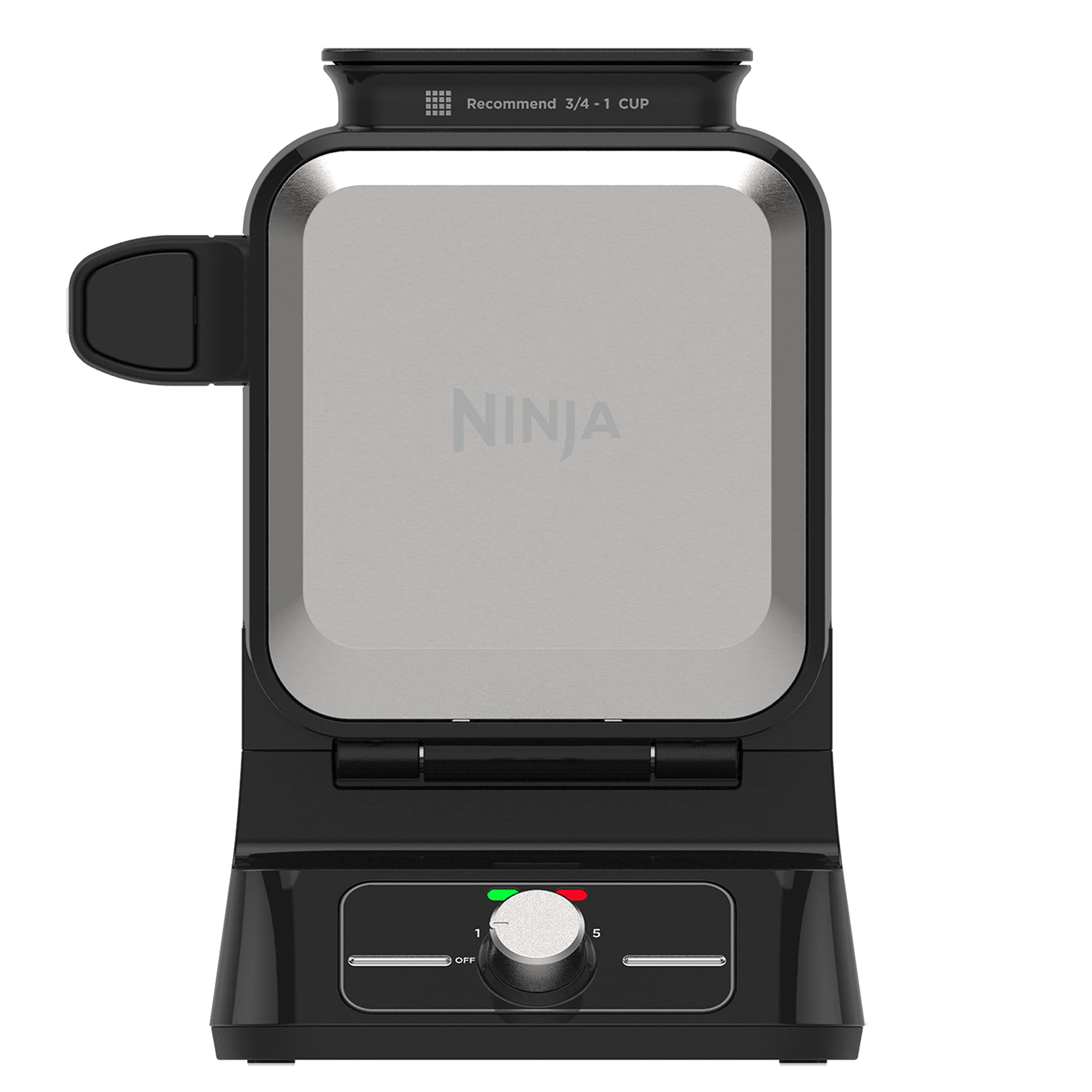 Ninja BW1000C Belgian Waffle Maker, Nonstick, 5 Shade Settings
